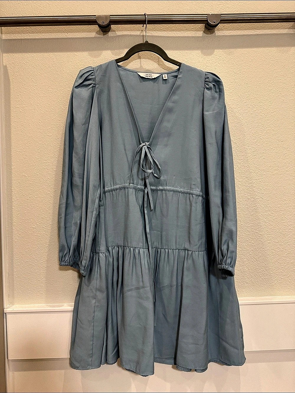 & Other Stories Mini Dress in Blue Size 6 Like New